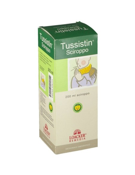 Tussistin Sciroppo Omeopatico Sollievo Respiratorio